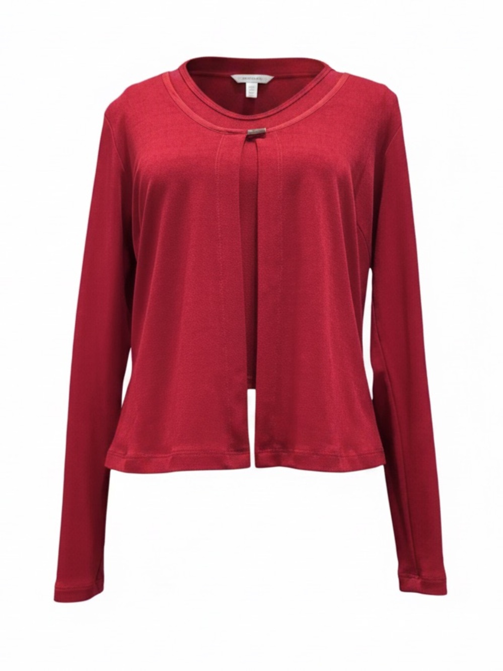 Rialto Collection Women’s Blouse + Tank Top Set. Red